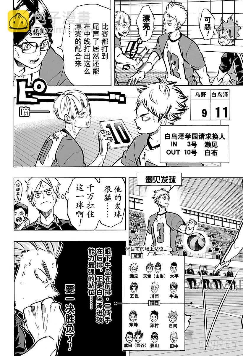 🍝排球少年！！ 第181话 对殴 ROUND 2 第6页