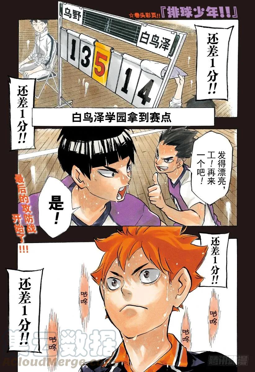 🍝排球少年！！ 第183话 渴望力量的男人 第1页