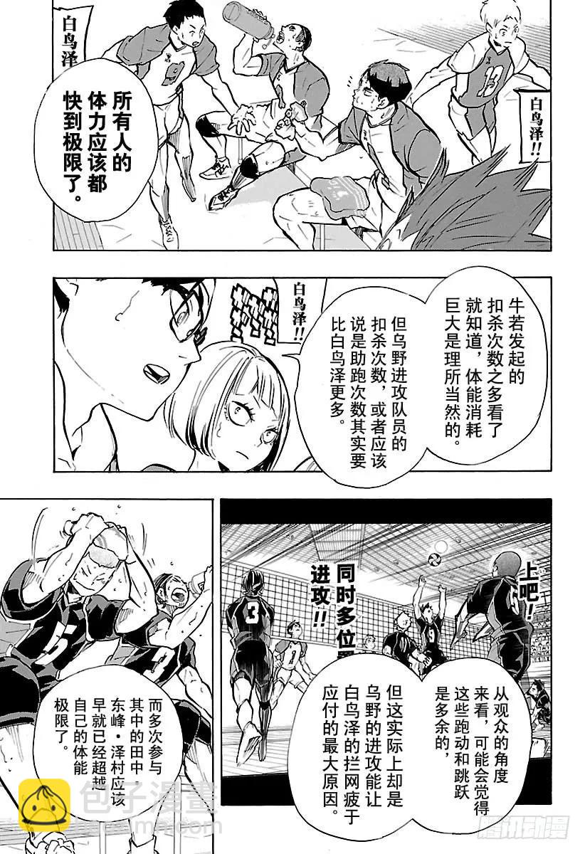 🍝排球少年！！ 第185话 给我挺住这条破腿 第15页