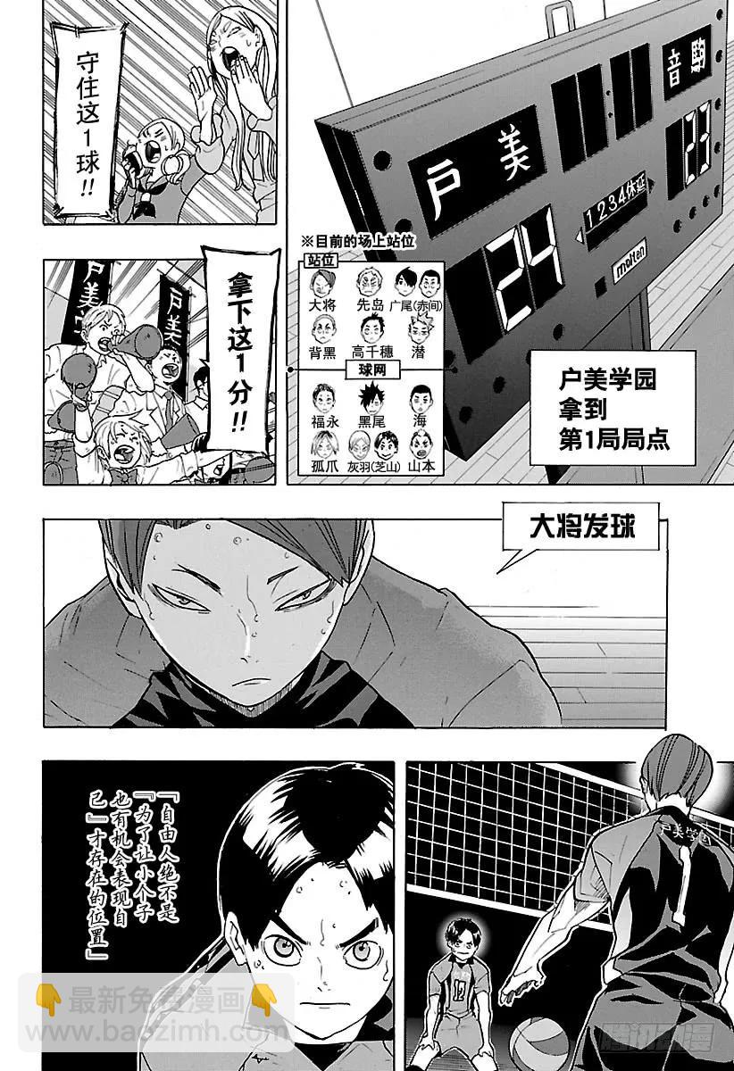🍝排球少年！！ 第201话 即兴表演 第2页