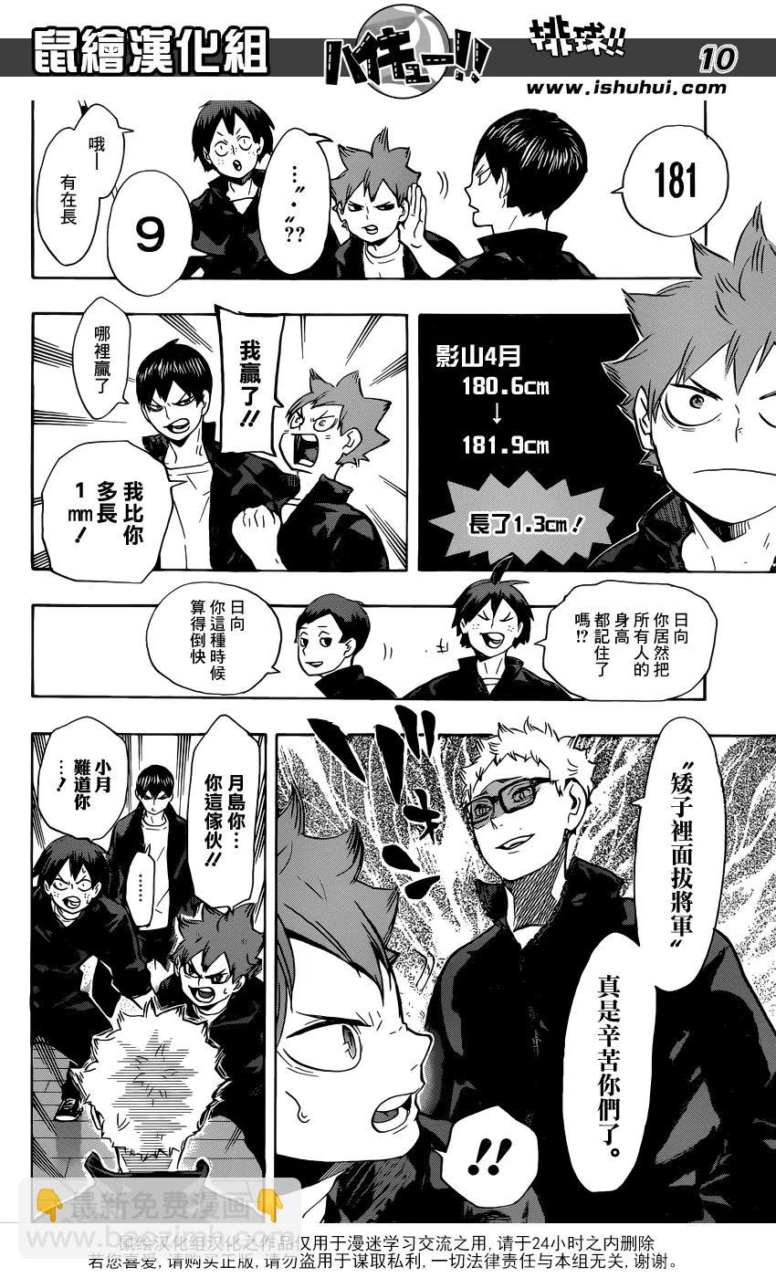 🍝排球少年！！ 第207话 准备 第10页