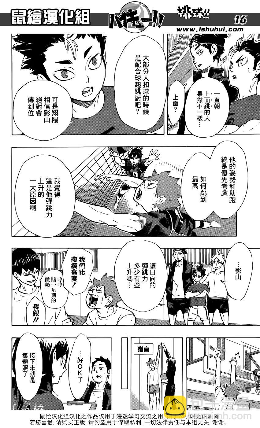 🍝排球少年！！ 第207话 准备 第16页