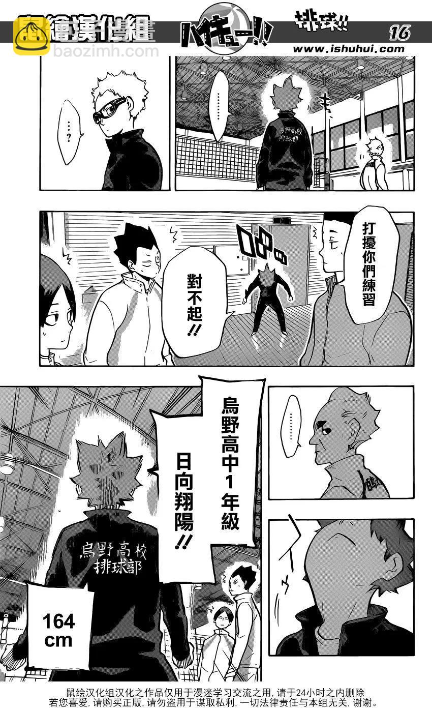 🍝排球少年！！ 第209话 自我介绍 第15页