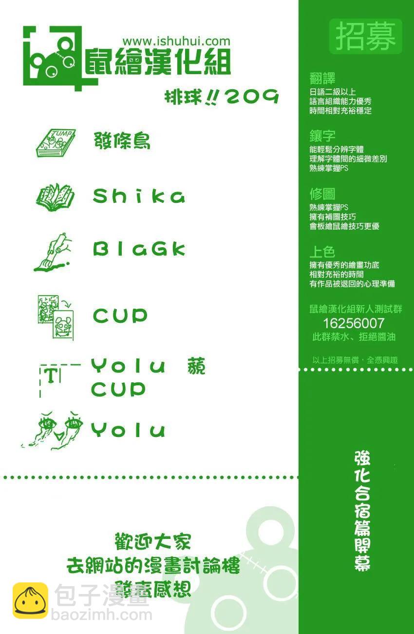 🍝排球少年！！ 第209话 自我介绍 第20页