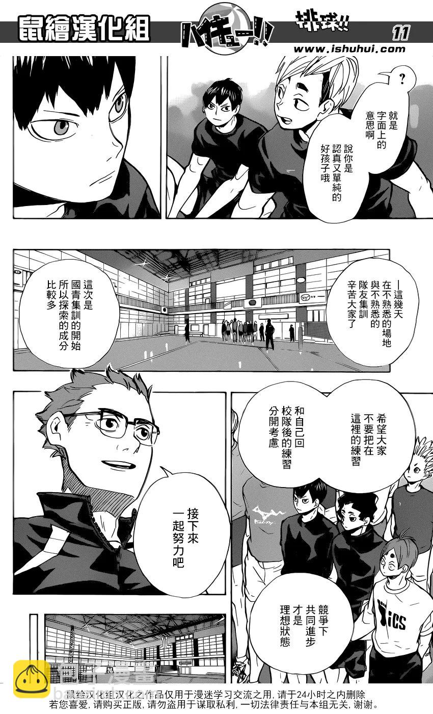 🍝排球少年！！ 第219话  饥饿 第11页