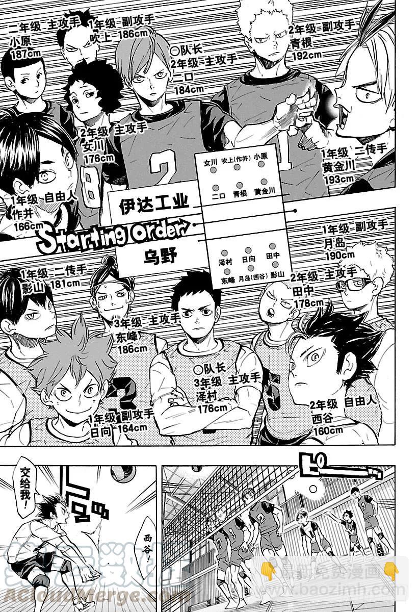 🍝排球少年！！ 第221话 又见，高墙 第13页