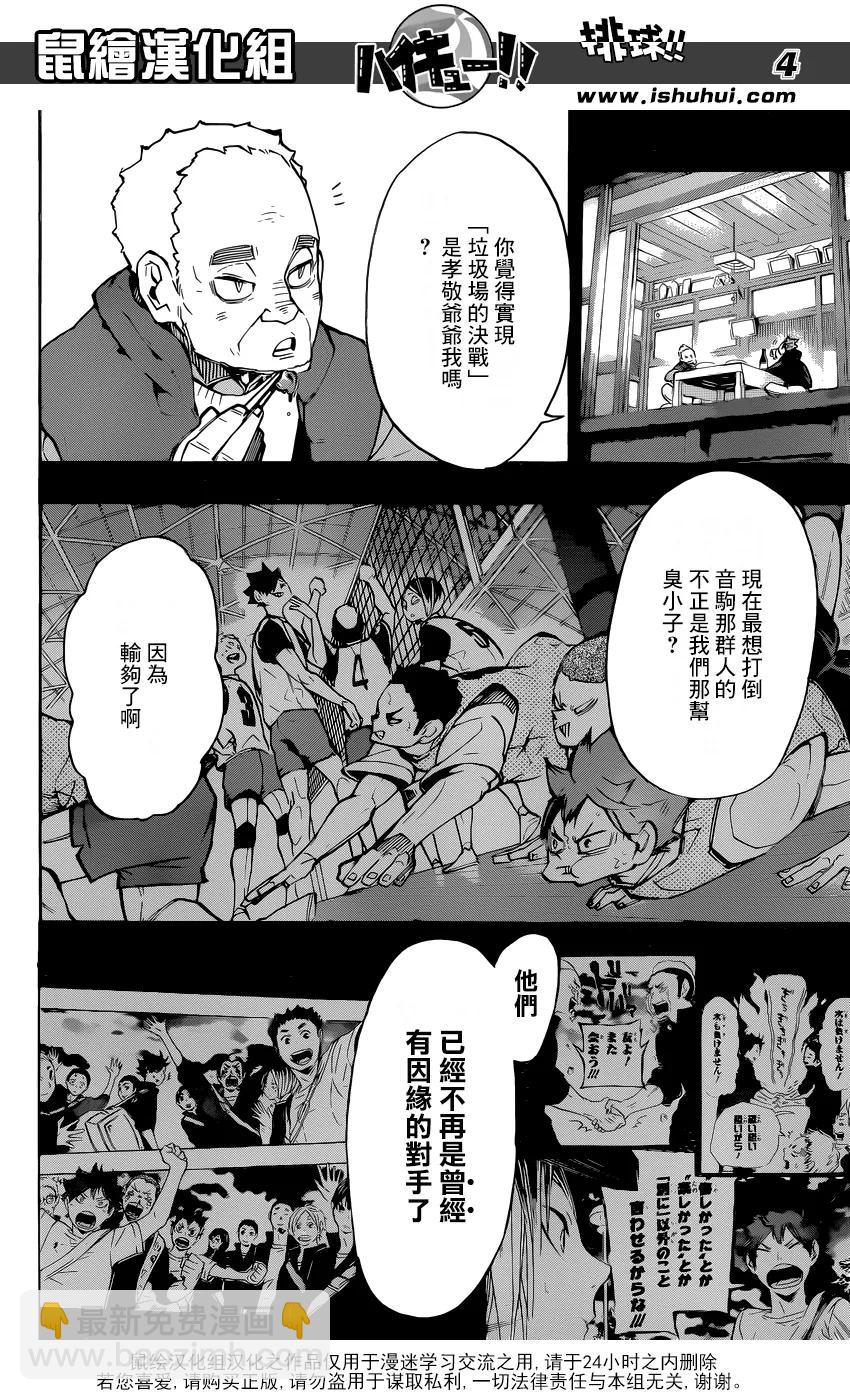 🍝排球少年！！ 第247话 第2天 第4页