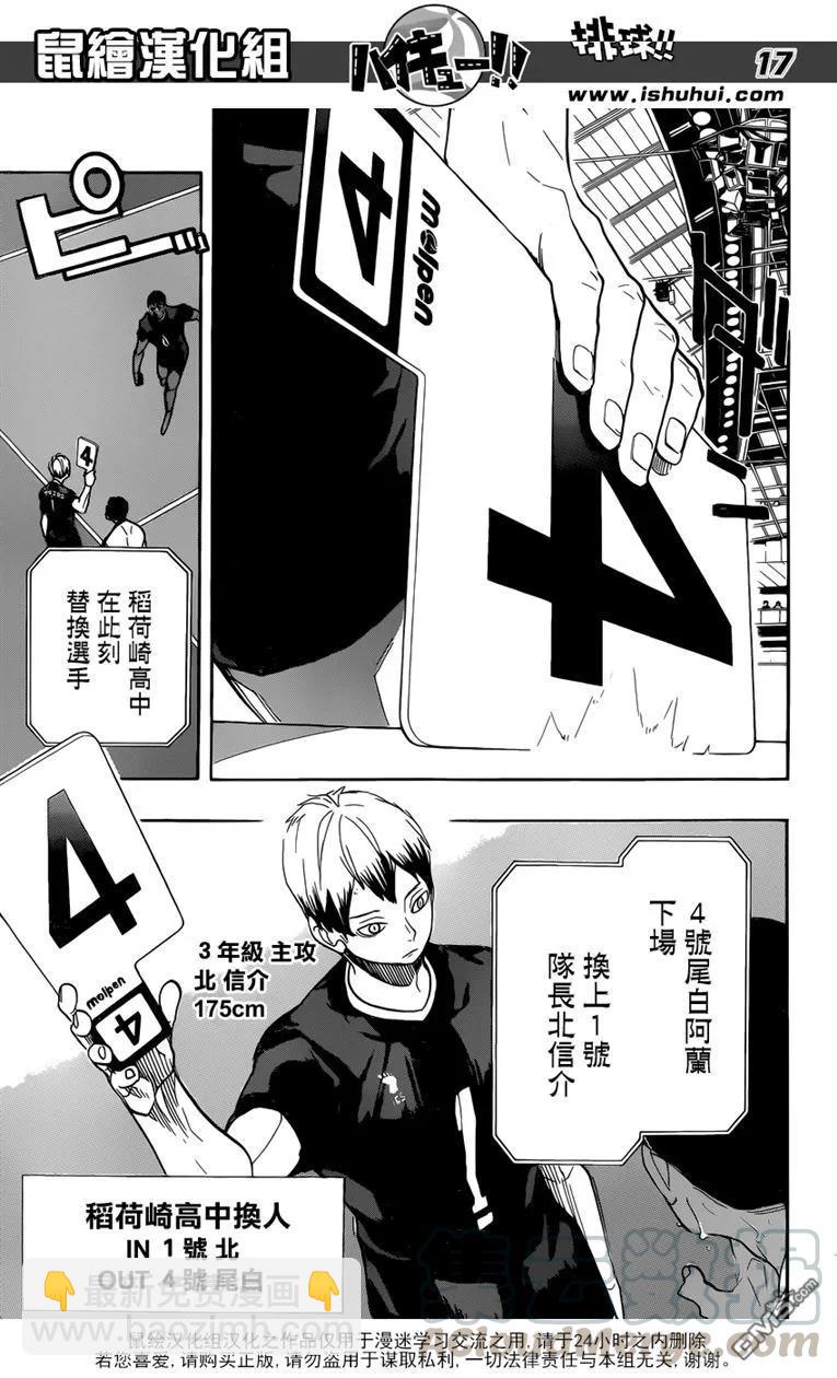 🍝排球少年！！ 第273话 局势 第17页
