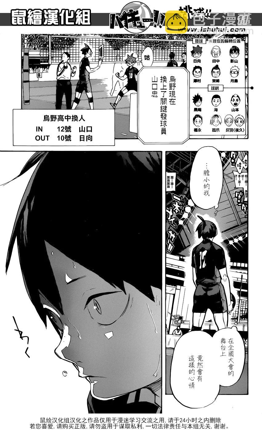 🍝排球少年！！ 第309话 诱发 第12页