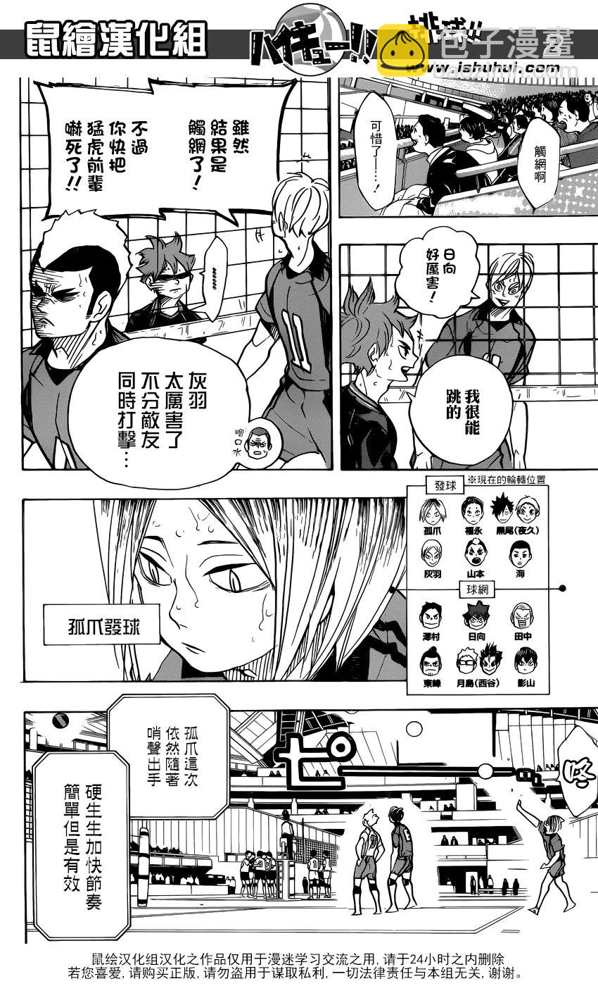 🍝排球少年！！ 第309话 诱发 第3页