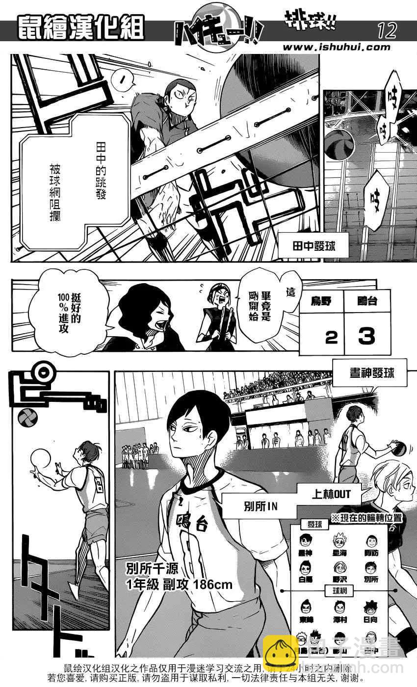 🍝排球少年！！ 第341话 藤蔓 第11页