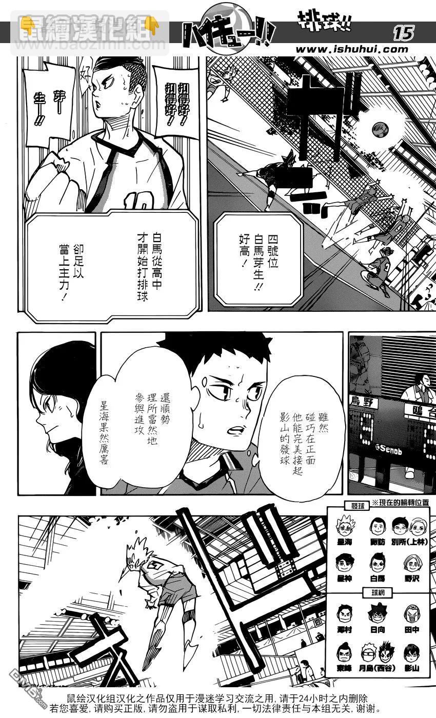 🍝排球少年！！ 第343话 小巨人 第14页