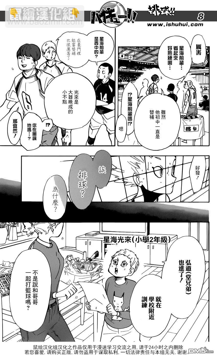🍝排球少年！！ 第343话 小巨人 第7页