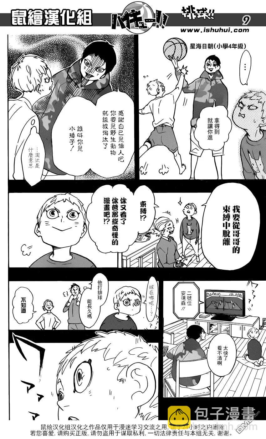 🍝排球少年！！ 第343话 小巨人 第8页