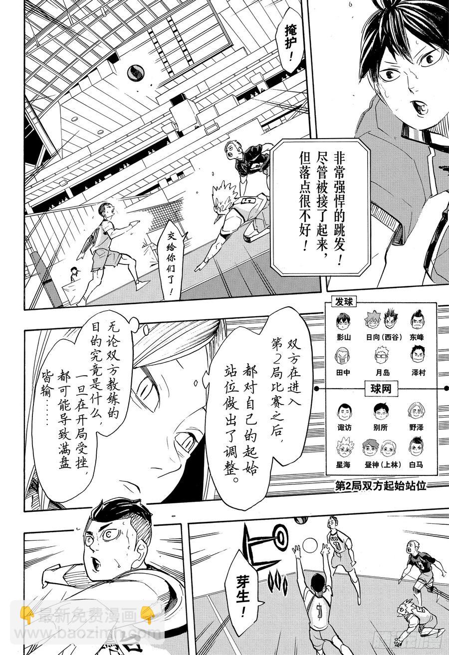 🍝排球少年！！ 第347话 风洞 第2页