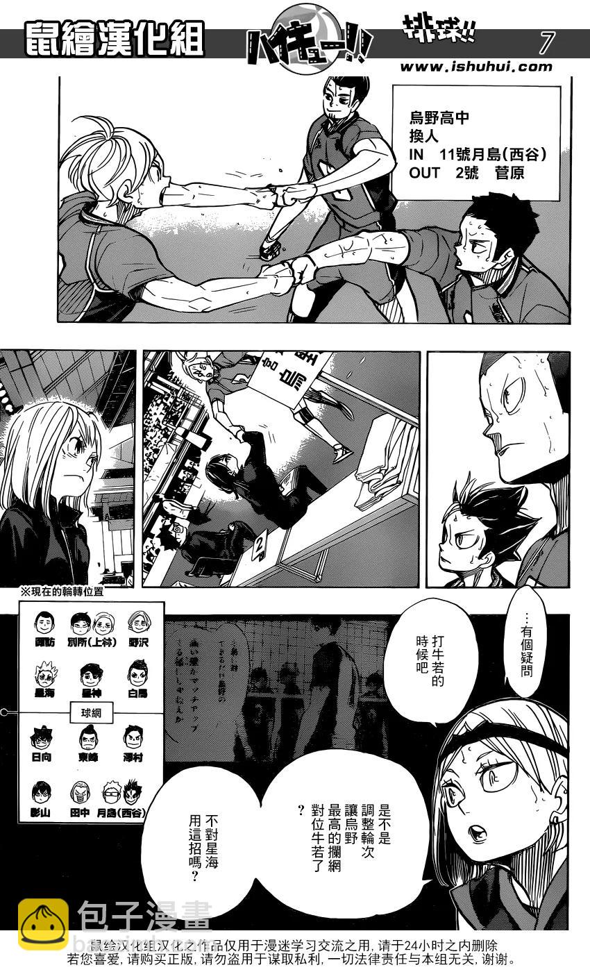 🍝排球少年！！ 第355话 再次挑战 第7页