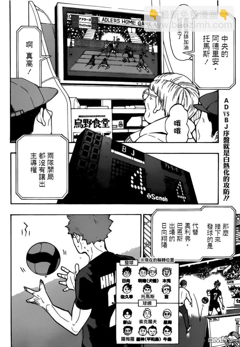 🍝排球少年！！ 第383话 超级巨星 第2页