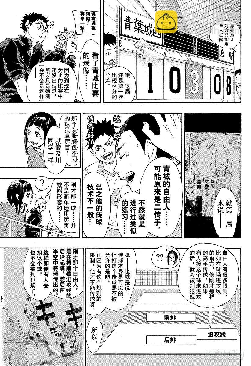 🍝排球少年！！ 第61话 球队的实力和小小的野兽 第11页
