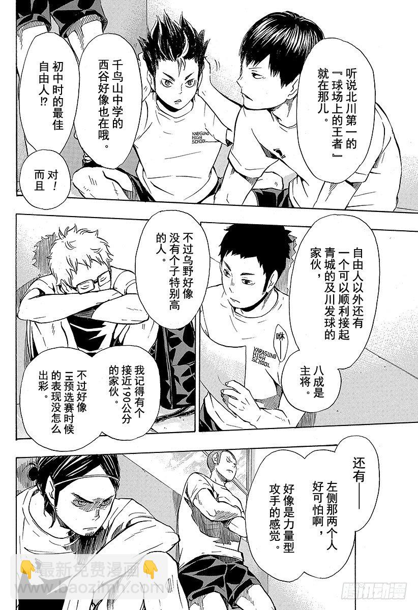 🍝排球少年！！ 第99话 比赛开始！！ 第10页