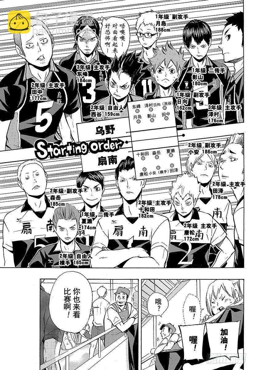 🍝排球少年！！ 第99话 比赛开始！！ 第21页