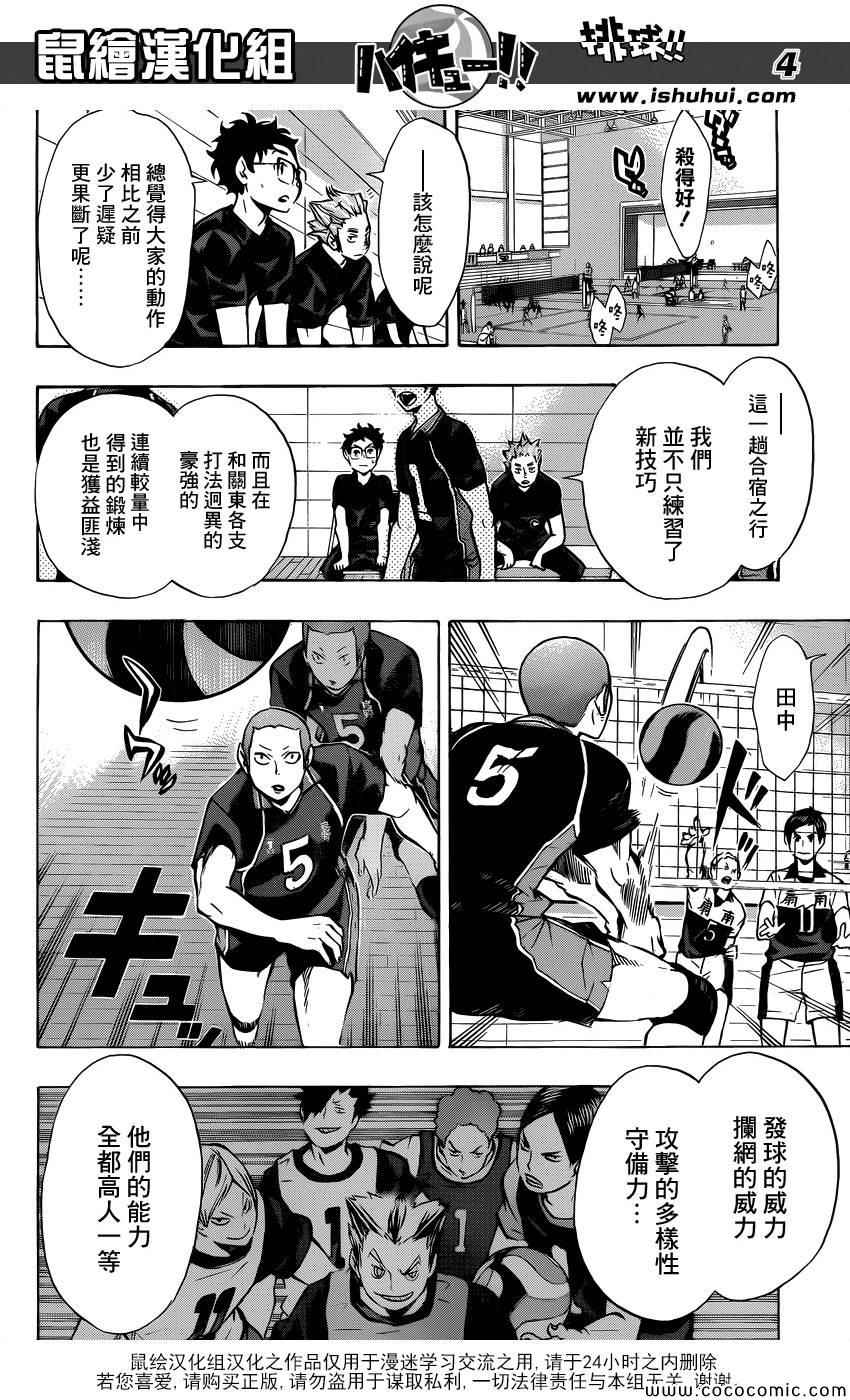 🍝排球少年!! 第100话 第4页