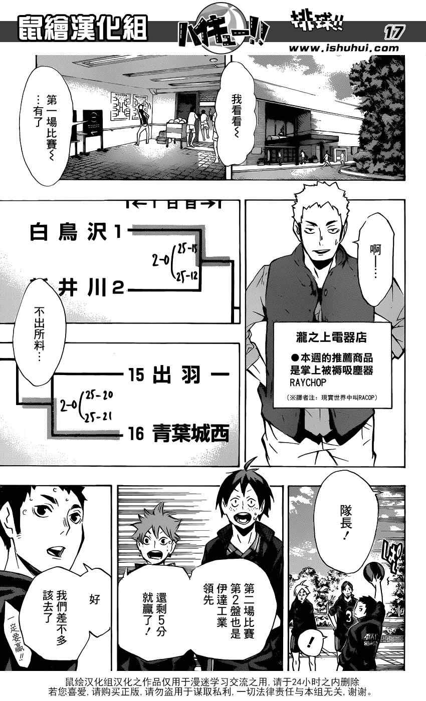 🍝排球少年!! 第108话 第15页