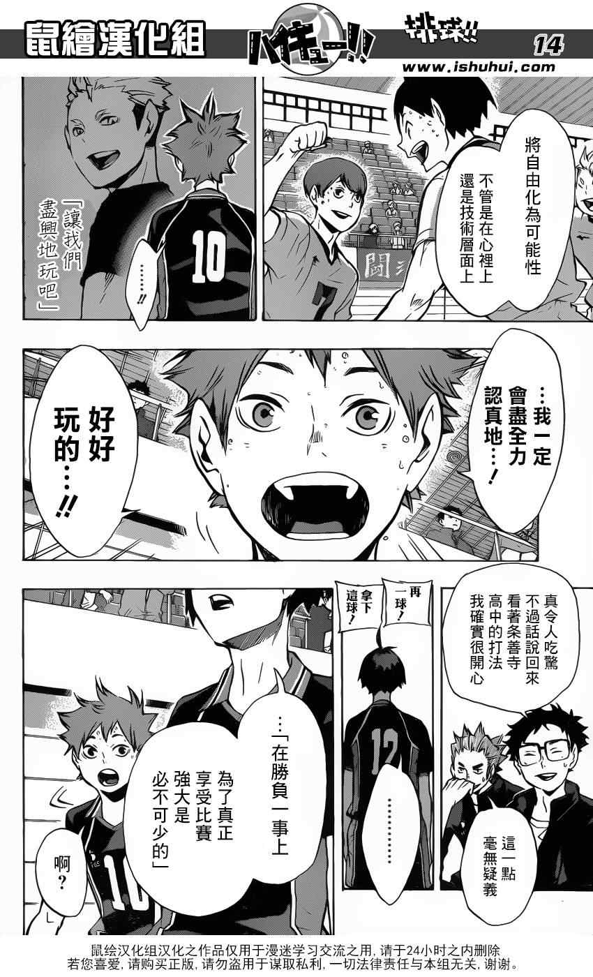 🍝排球少年!! 第110话 第15页