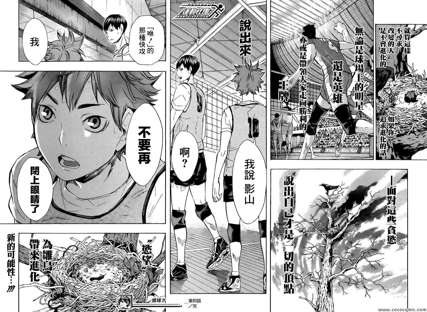 🍝排球少年!! 第80话 第18页