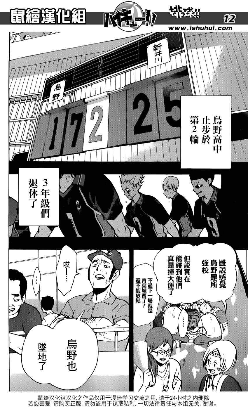🍝排球少年!! 第149话 第12页
