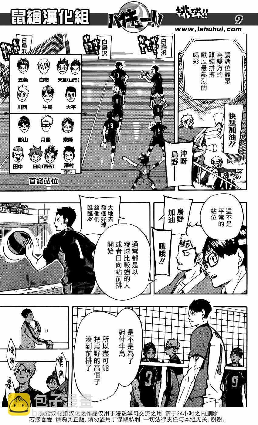 🍝排球少年!! 第151话 第8页