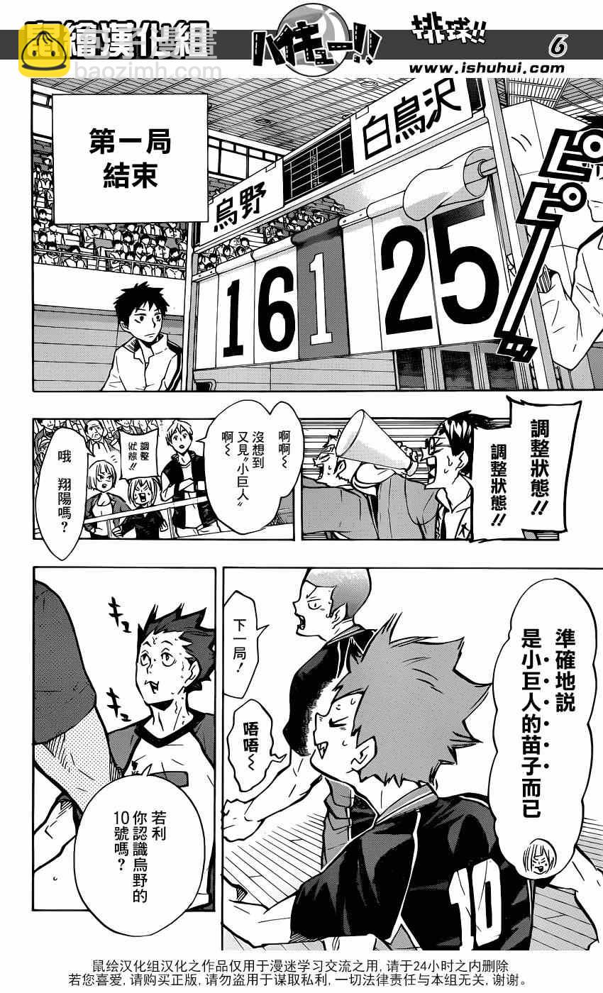 🍝排球少年!! 第155话 第6页