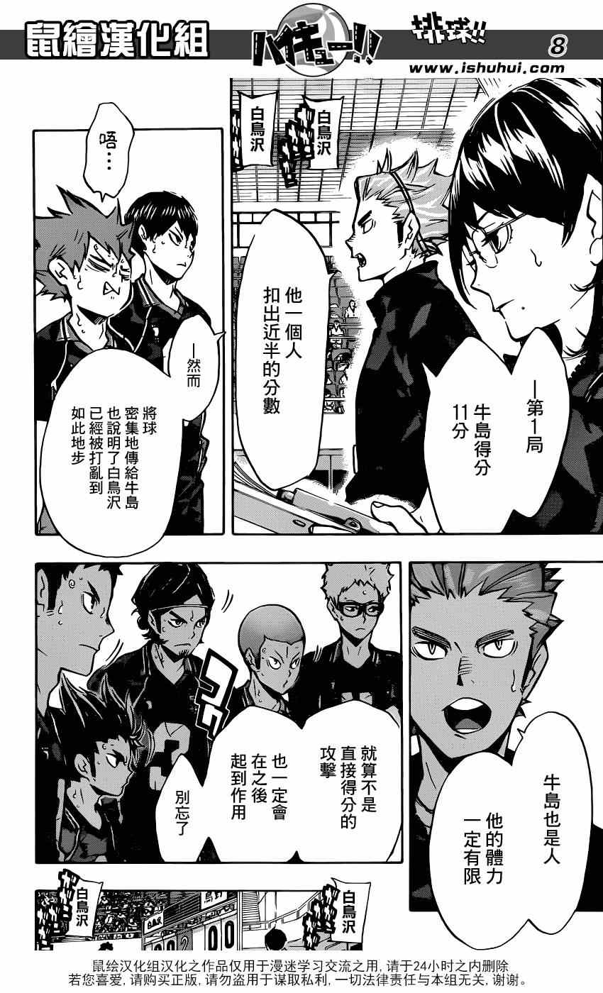 🍝排球少年!! 第155话 第8页