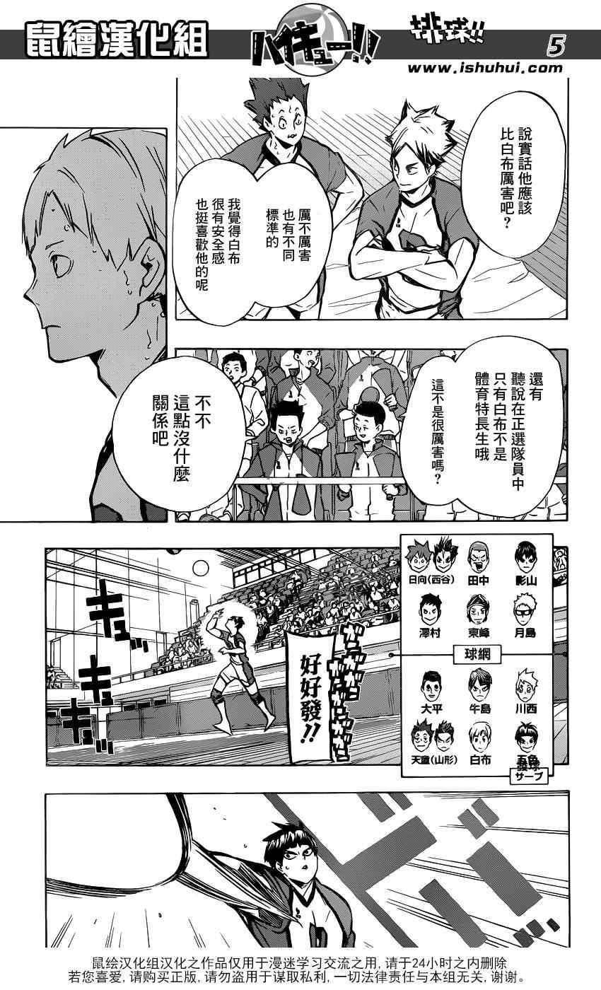 🍝排球少年!! 第159话 第5页
