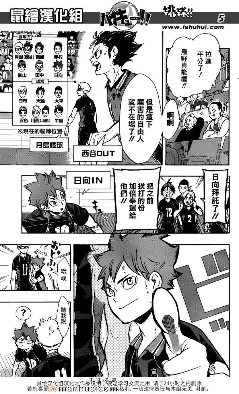 🍝排球少年!! 第161话 第6页