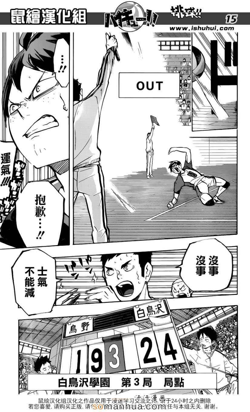 🍝排球少年!! 第165话 第15页