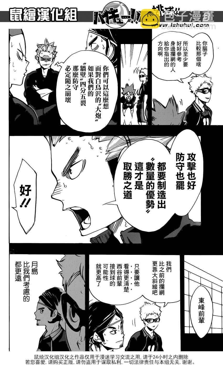 🍝排球少年!! 第167话 第3页