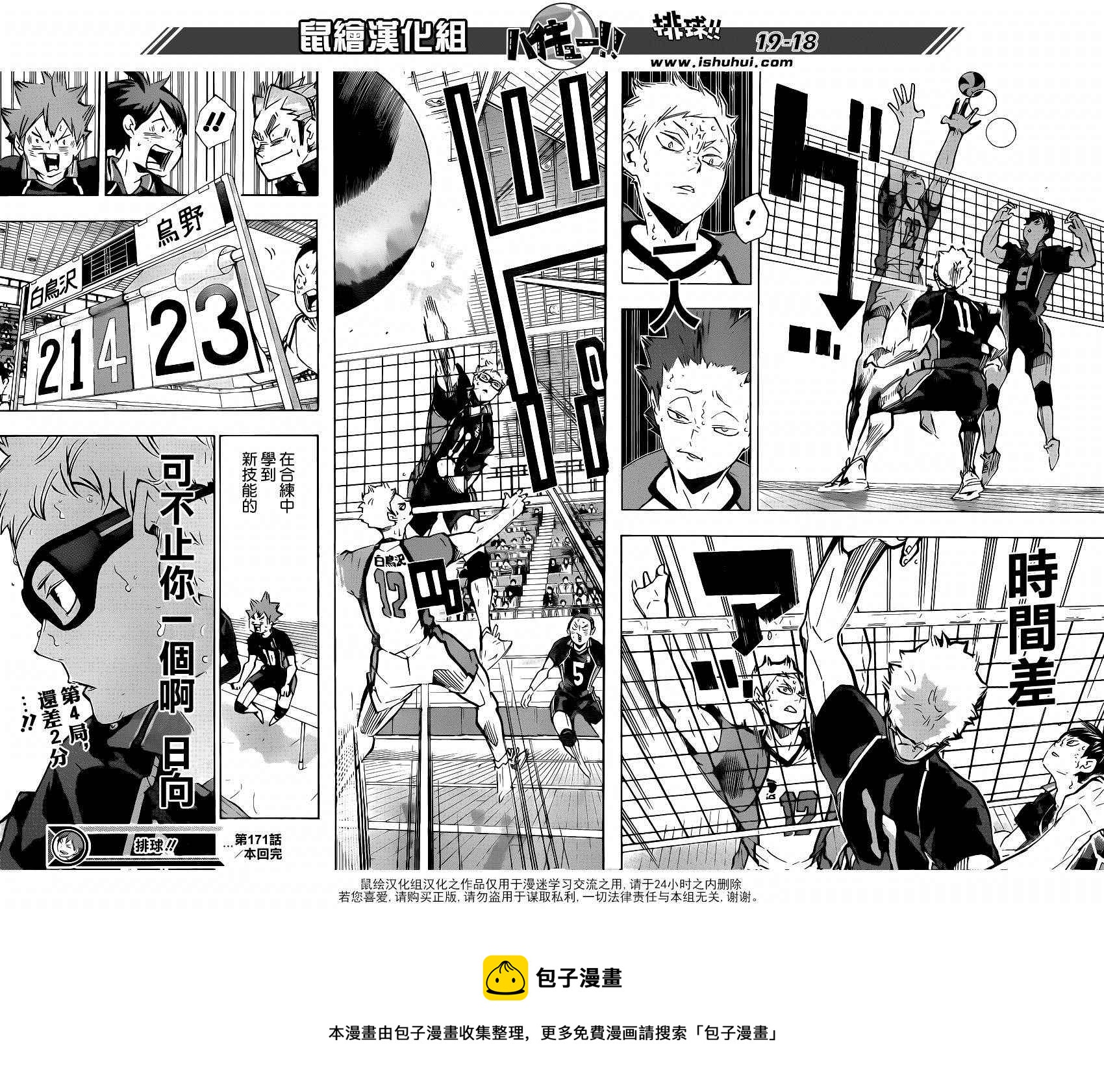 🍝排球少年!! 第171话 第19页