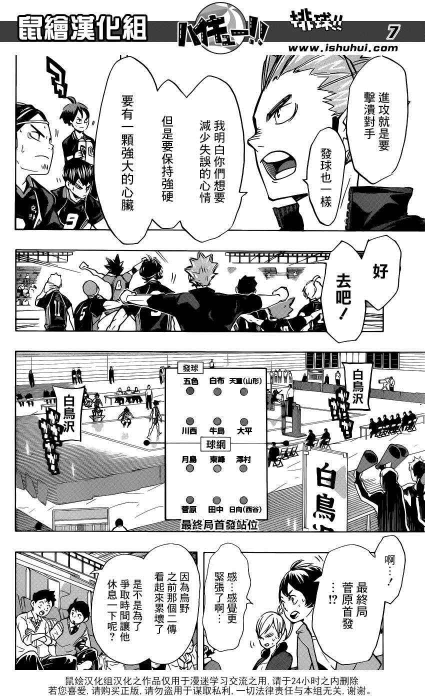 🍝排球少年!! 第175话 第8页