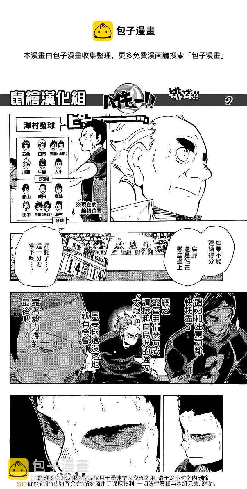 🍝排球少年!! 第183话 第10页