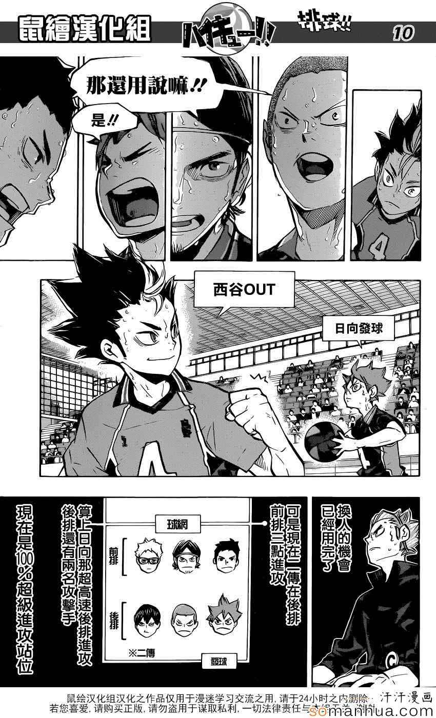 🍝排球少年!! 第187话 第10页
