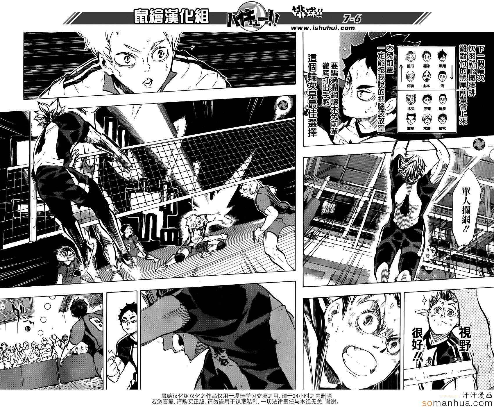 🍝排球少年!! 第195话 第6页