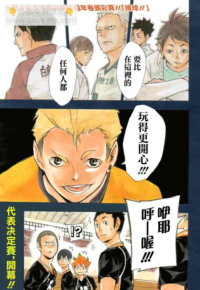 🍝排球少年!! 第109话 第2页