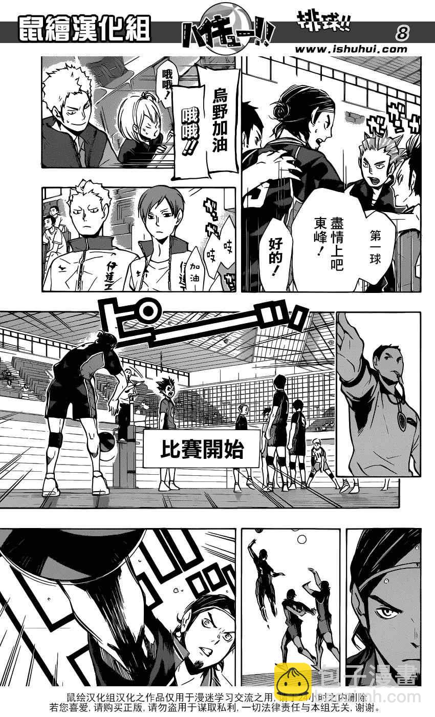 🍝排球少年!! 第109话 第8页