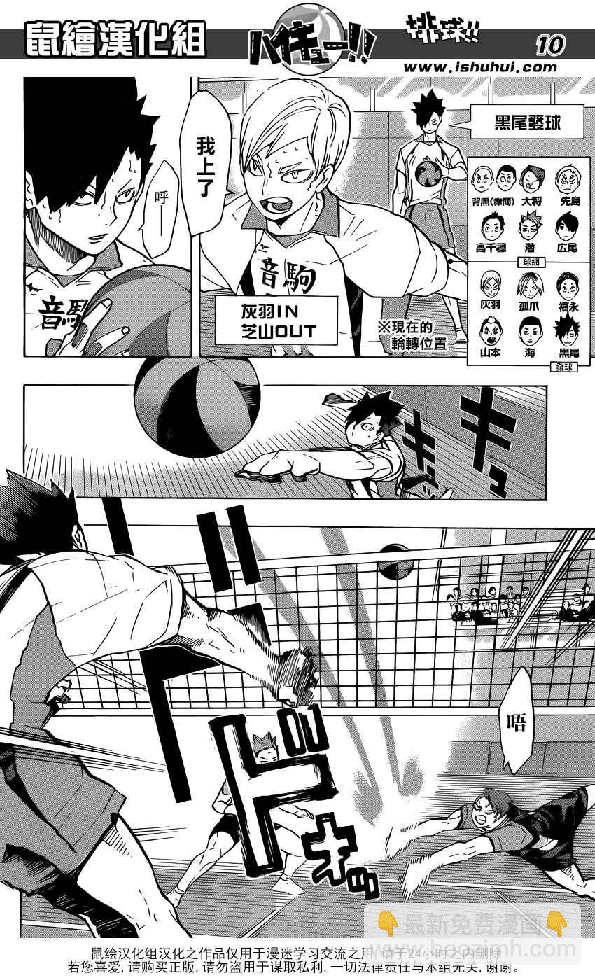 🍝排球少年!! 第201话 第10页