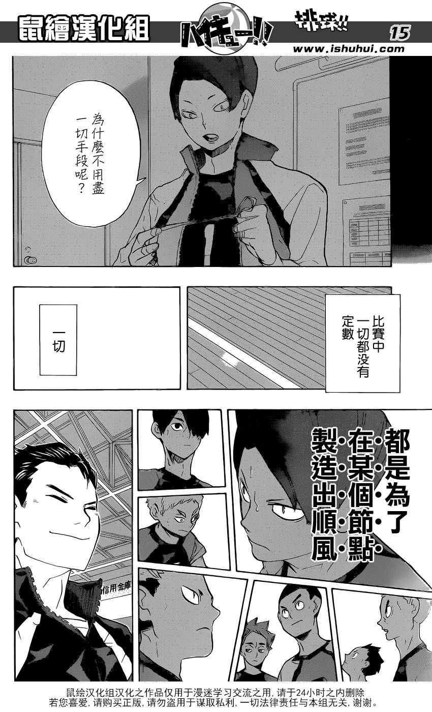 🍝排球少年!! 第203话 第15页