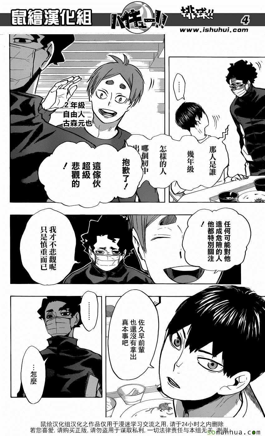 🍝排球少年!! 第215话 第4页