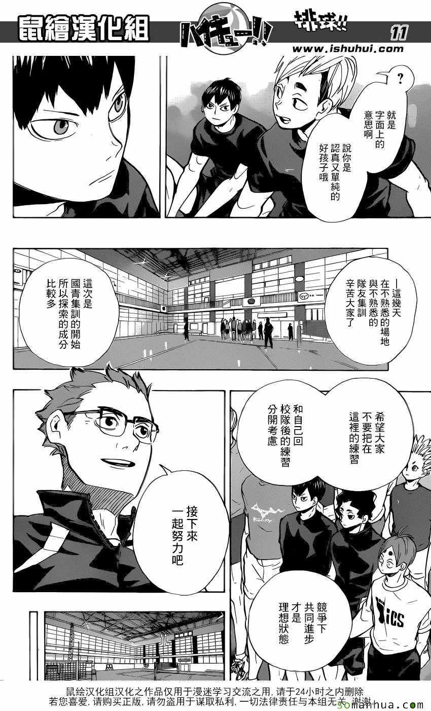 🍝排球少年!! 第219话 第11页
