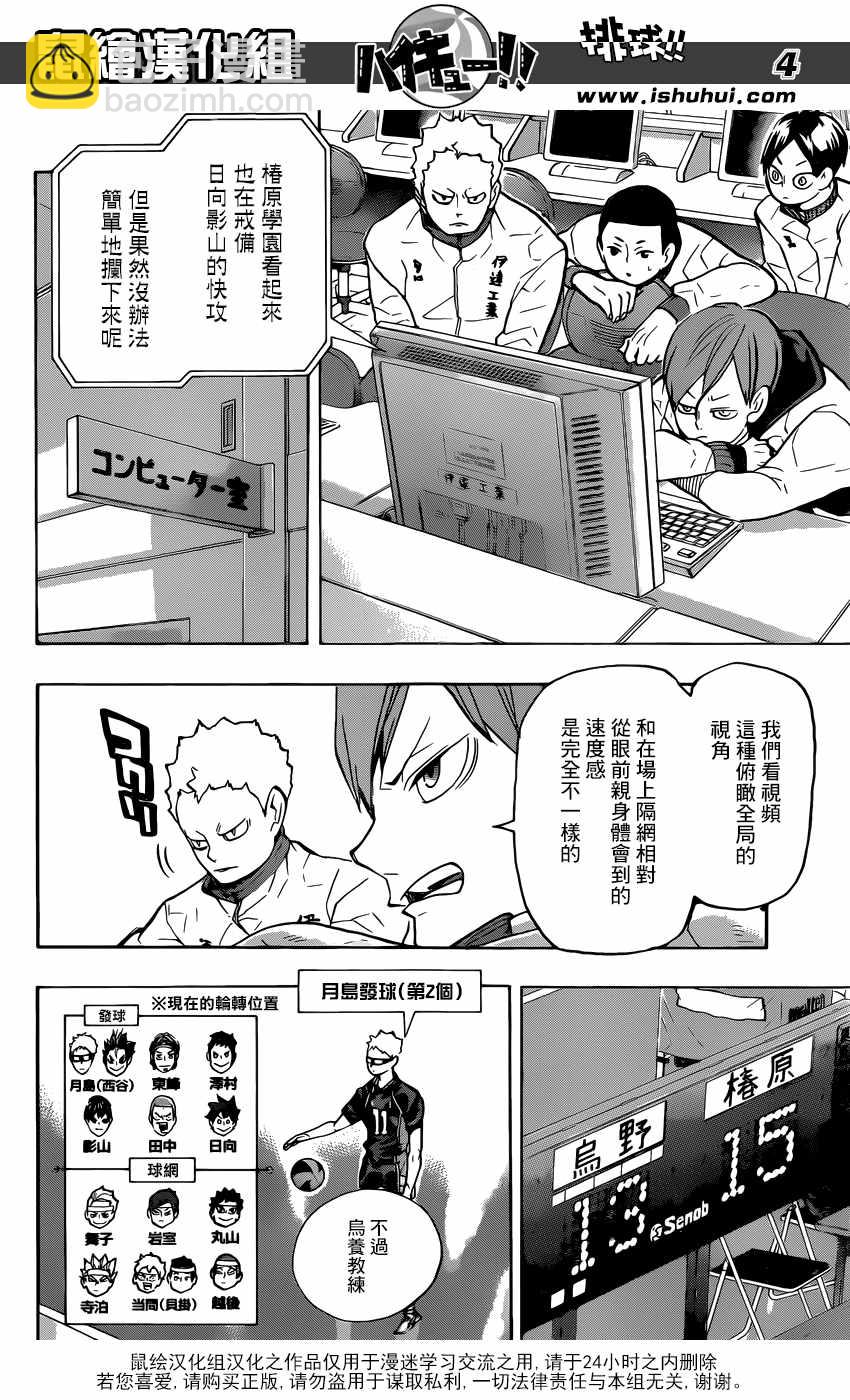 🍝排球少年!! 第235话 第4页