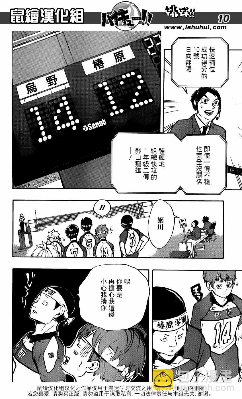 🍝排球少年!! 第239话 第10页