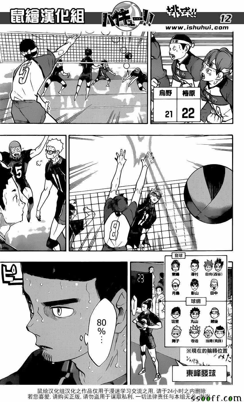 🍝排球少年!! 第241话 第12页